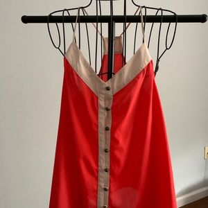 Red blouse from TCEC